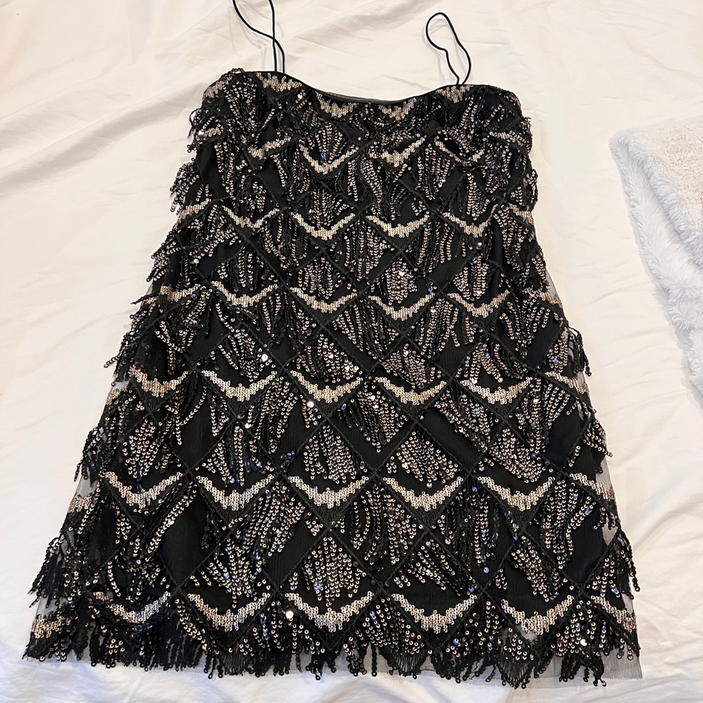 Flapper style mini dress